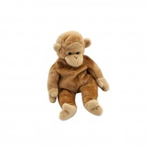 BEANIE BABIES- Brown Monkey