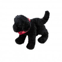 Black Fuzzy Dog