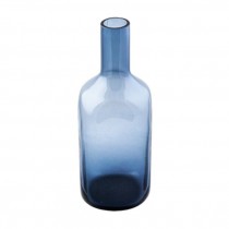 VASE- Navy Glass
