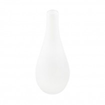 Vase- Opaque White Glass