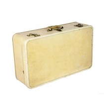 SUITCASE- Tan Rounded Corners