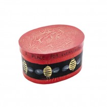 BOX- Red Bee Oval