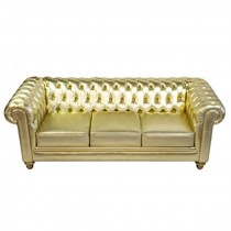 SOFA- Royal Gold Chesterfield