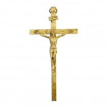 CRUXIFIX- Gold Leaf Jesus