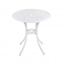 White Garden Table