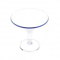Clear Plastic XL Martini Glass