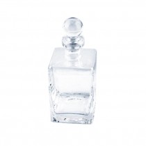 Clear Glass Square Decanter