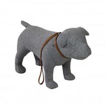 SM Grey Tweed Dog/Stud Collar