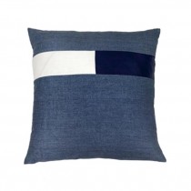 Pillow Blue/Navy/Cream