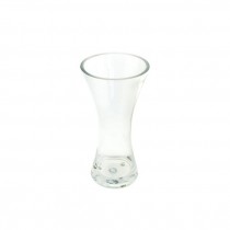 Clear Glass Trumpet Vase 11.5"