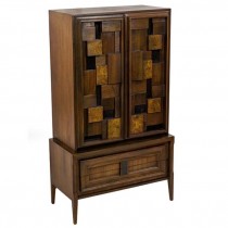 ARMOIRE-Set-MidCentury Modern-Raised-Blocks