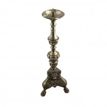 SilverPlate Candle Holder/Lion