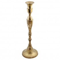 Tall Thin Brass Candlestick