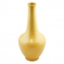 Yellow/Gold Circlar Vase