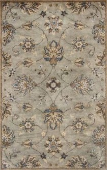RUG-(5' x 8')Neutral Floral