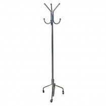 Metal Coat Rack on Wheels