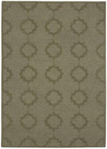 Contemporary Rug-(5 x8)Taupe Abstact