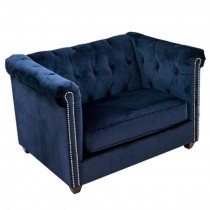 NVY Tufted ArmChair/Nail Head