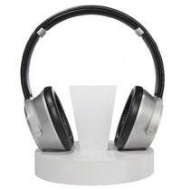 Blk/Silver Headphones DJ Booth