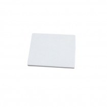 Flat SQ White Dish