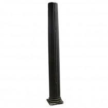 Blk Ribbed Column/No Top