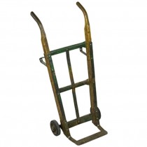 HANDTRUCK-Vintage Green/Wood Handles