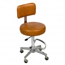 CHAIR-Dentist's Orange A/L Rolling Chair
