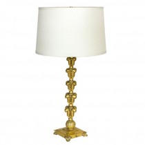 LAMP-Table Gold Leaf-Accending Floral Buds