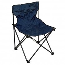 FOLDING CHAIR-Navy/Black Nylon W/Metal Frame