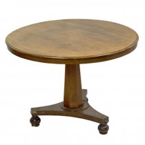 TABLE-Maple Dining W/Tri-Base W/Ball Feet