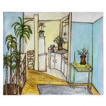PAINTING-Small Room W/Plants