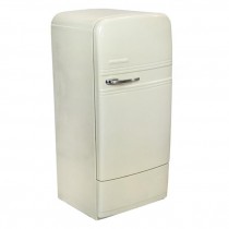 REFRIGERATOR-1950's Vintage Cream Colored Westinghouse