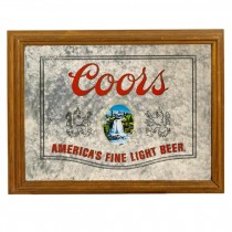 MIRROR-COORS LIGHT "America's Fine Light Beer"