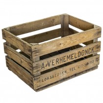 Vintage Wood Crates-3 Slate Sides