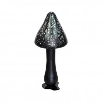 Giant "Littlest" Black & White Mushroom-36"H