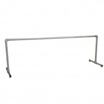 BALLET BAR(113") -Industrial Metal Pipe/Free Standing