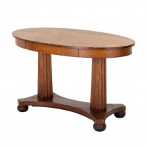 TABLE-OCCASIONAL TABLE-OAK
