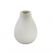 VASE-Tear Drop-White