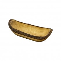 BOWL-Decorative-Split Wood-Natural