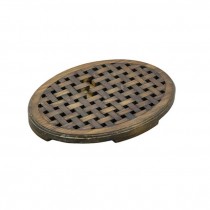 PLANTER BASE-Round Basket Weave Low Sitting