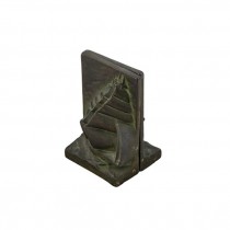 BOOKEND-Metal-Sailships w/Green-Trim-(Pair)