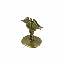 BOOKEND-Brass-Medical-Symbol (Pair)