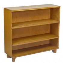 BOOKCASE-Mid Century Modern 3 Shelf/Blonde Wood