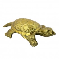 SCULPTURE-Brass Turtle