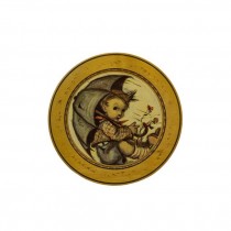 PLAQUE-Circular Music Box Hummel