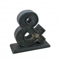 SCUPLTURE- "&" Symbol on Base