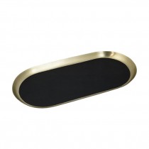 TRAY-Brass Oval