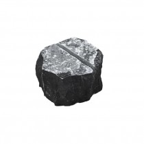 PAPERWEIGHT-Faux Granite Chunk W/Top Gash