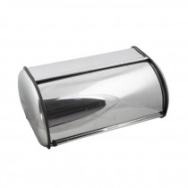 BREAD BOX-Chrome W/Black Details