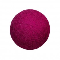 YARN BALL PROP-Magenta 14"D